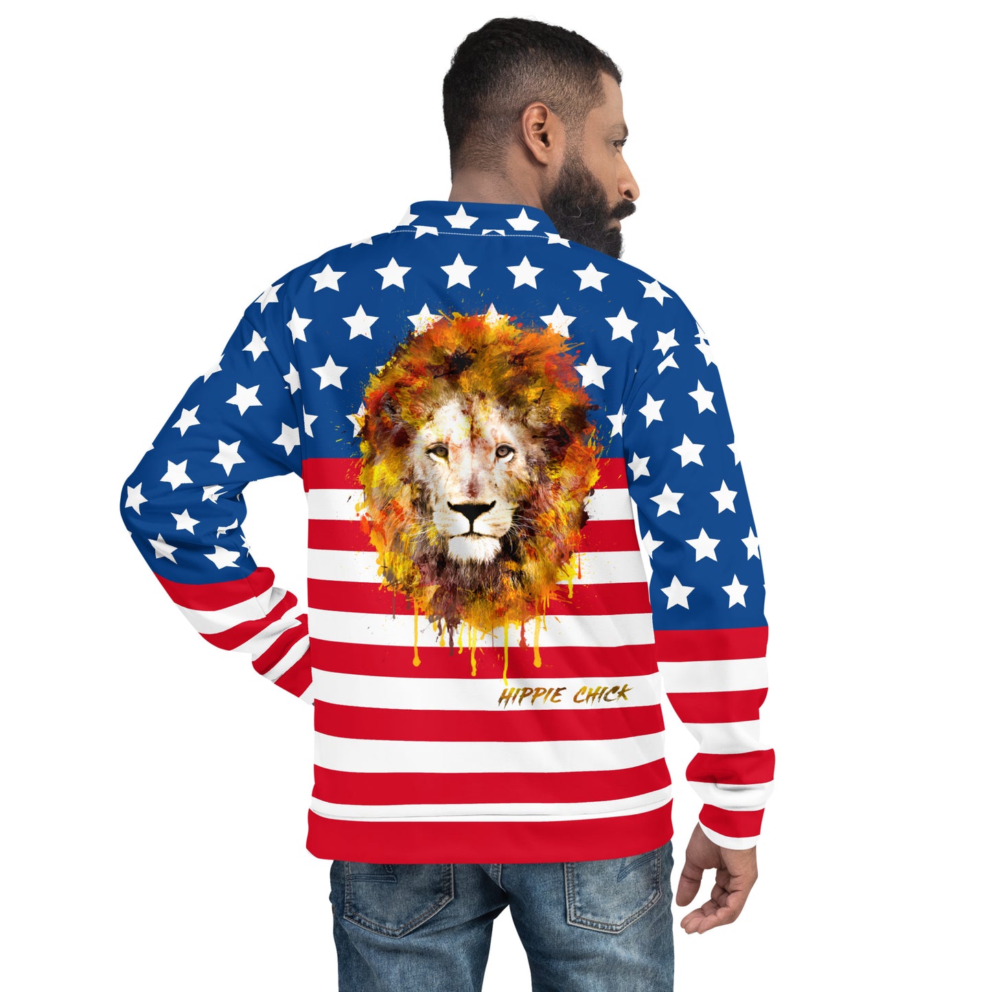 USA Bomber Jacket - OG Hippie Dude