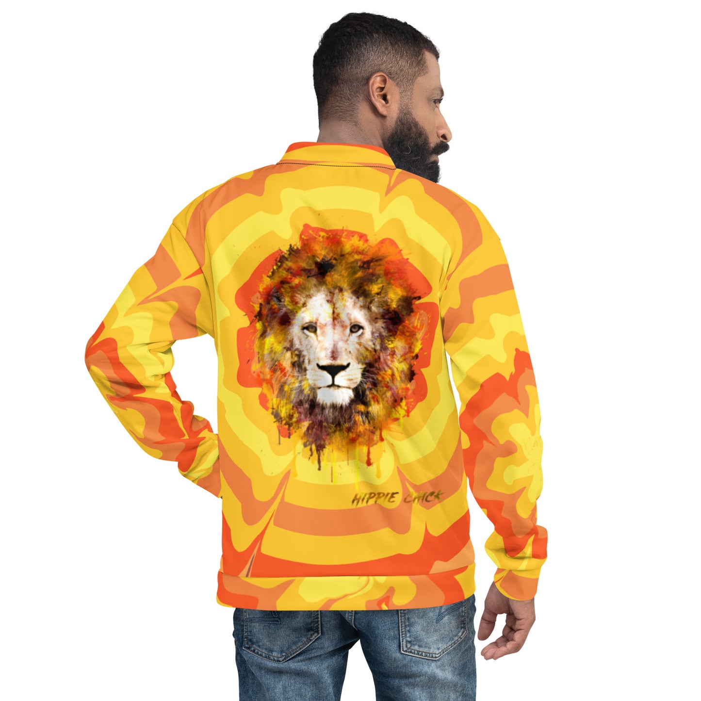 Sunny Flower Bomber Jacket - OG Hippie Dude