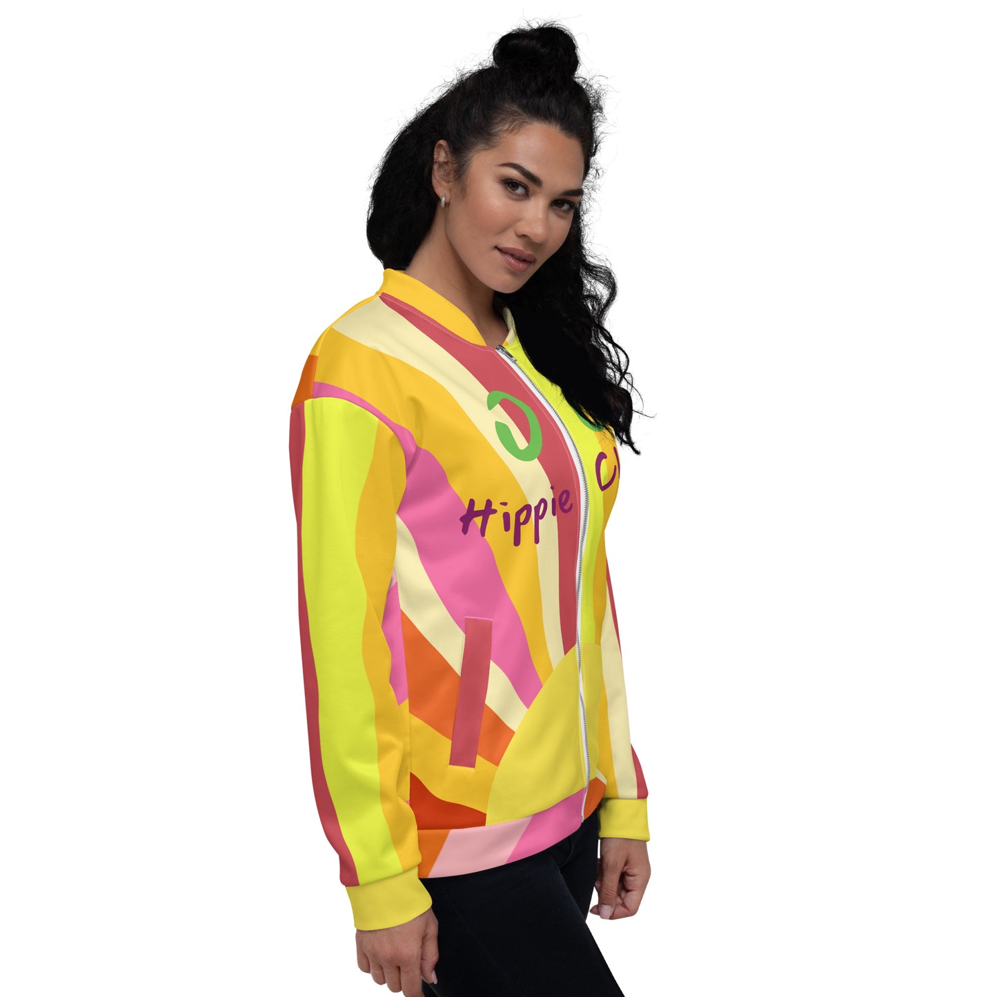 Sun Rays Bomber Jacket - OG Hippie Chick