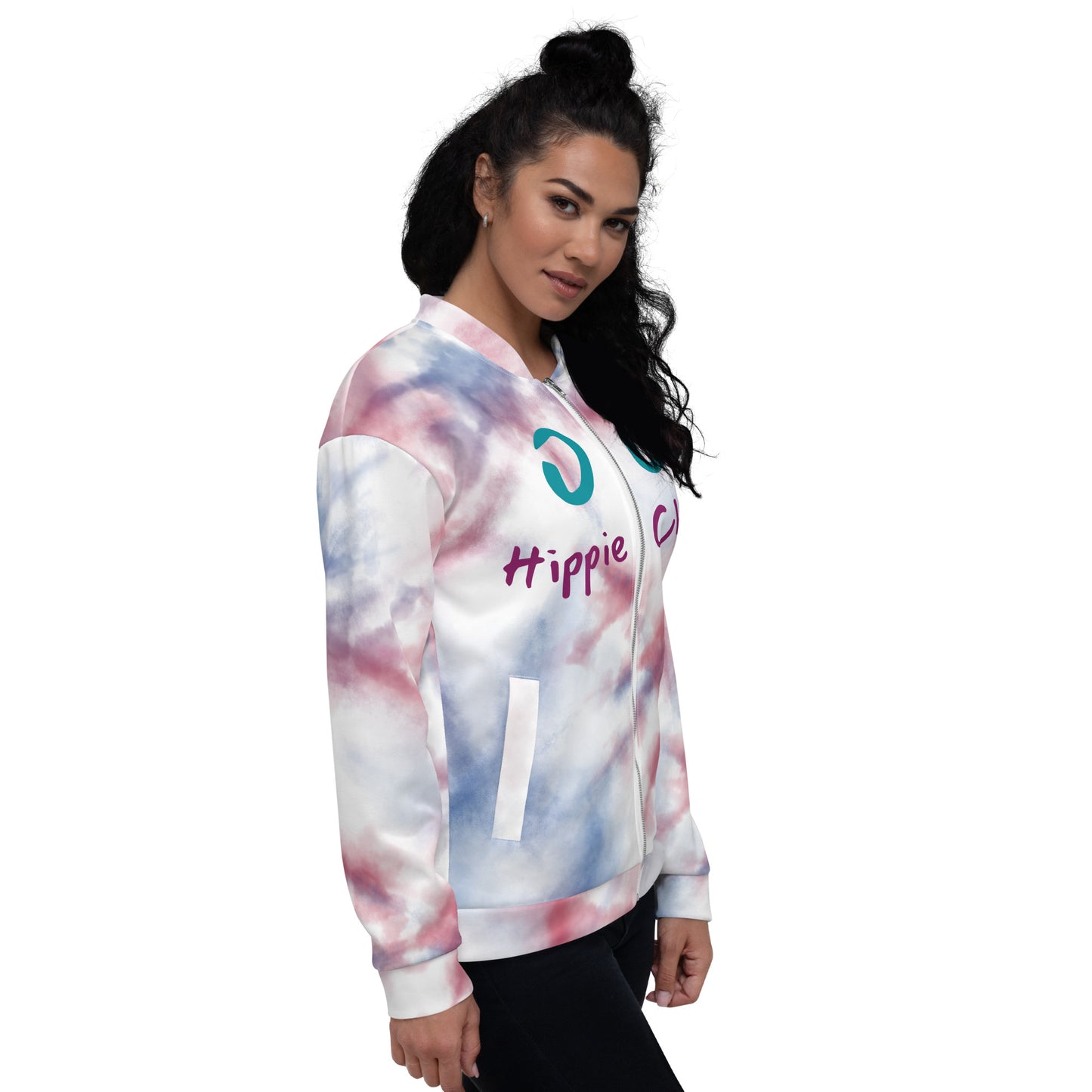 Tie Dye Bomber Jacket - OG Hippie Chick