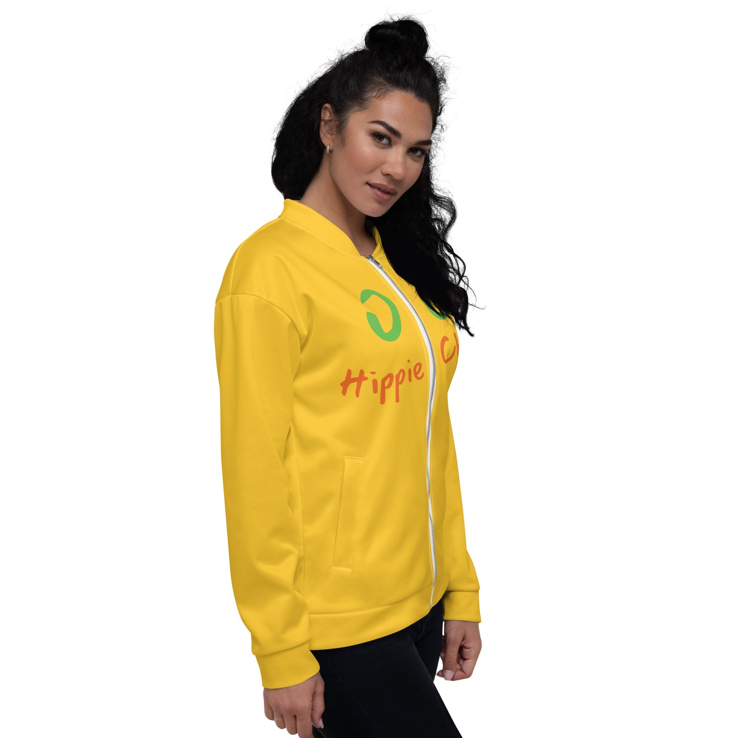 Yellow Bomber Jacket - OG Hippie Chick