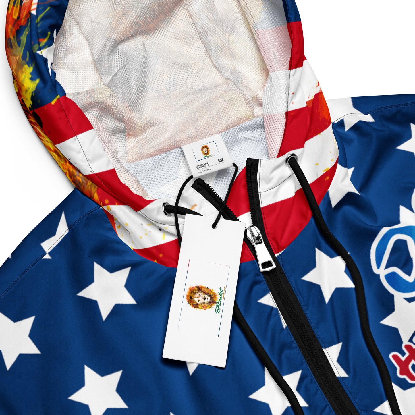 USA Cropped Windbreaker