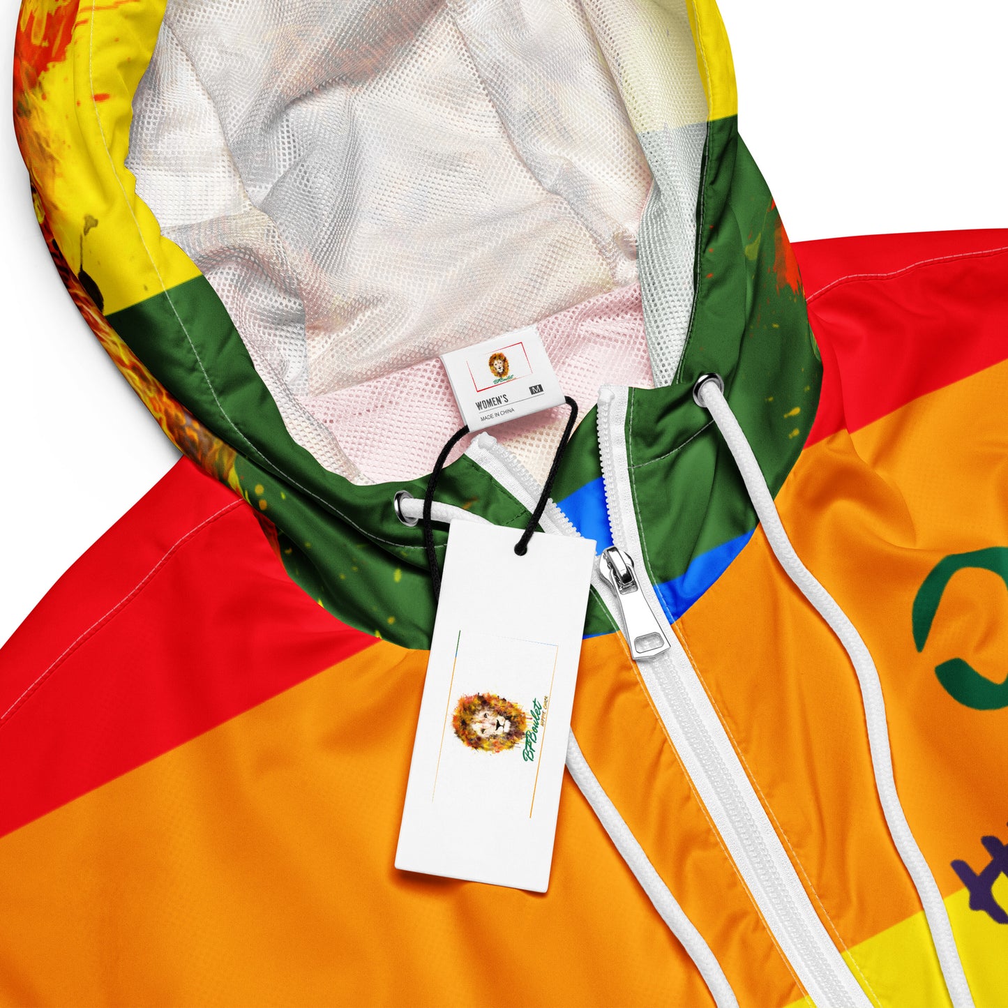 Rainbow 2 Cropped Windbreaker