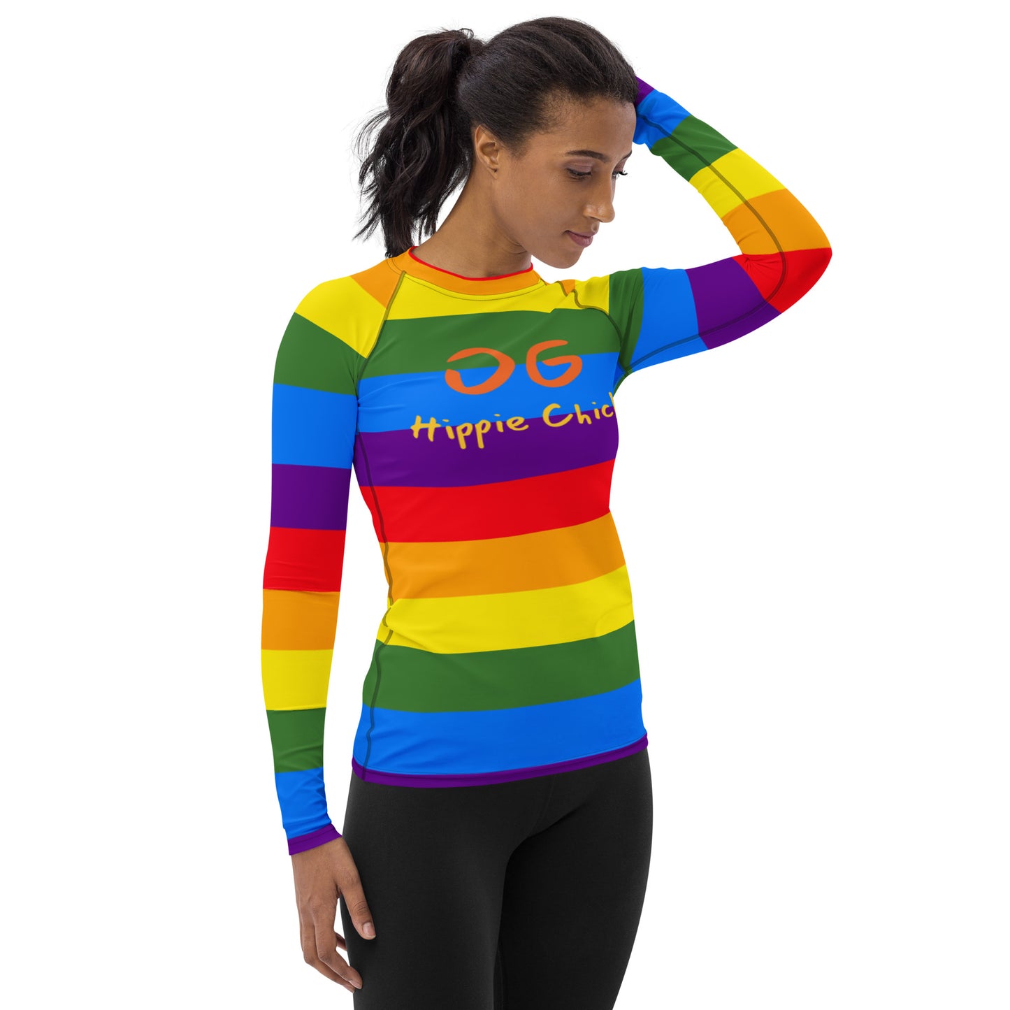 Rainbow Women's Rash Guard