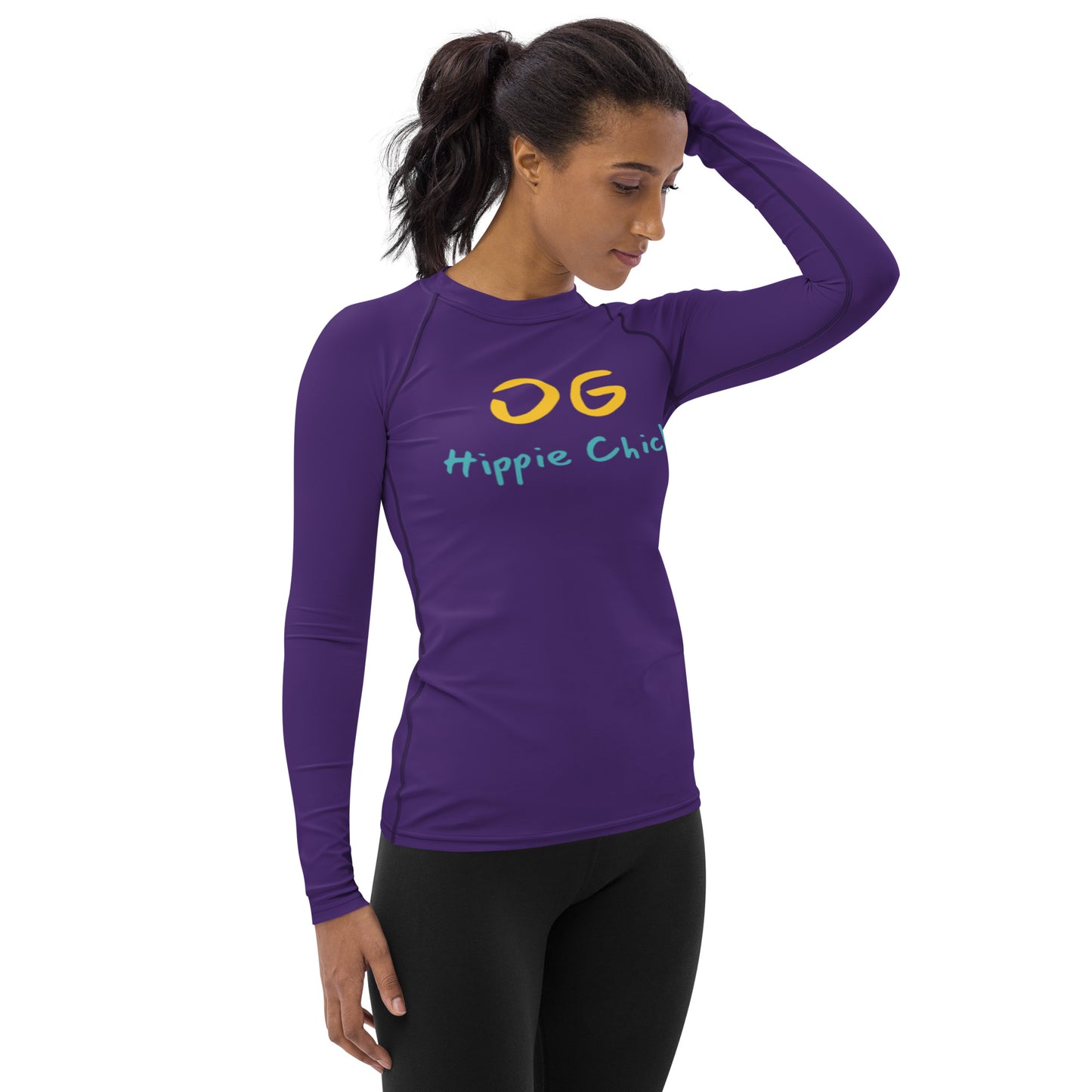 Purple Women's Rash Guard