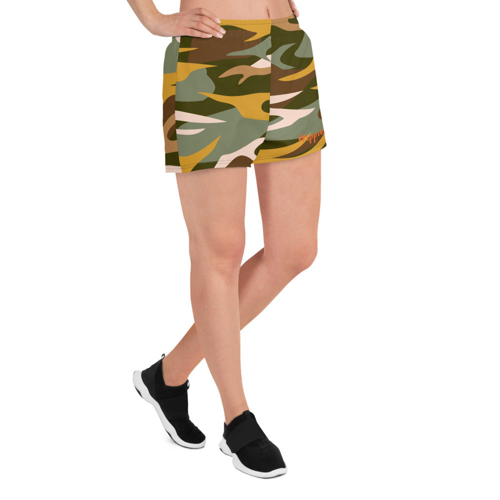 Camo Rays Women's Athletic Shorts