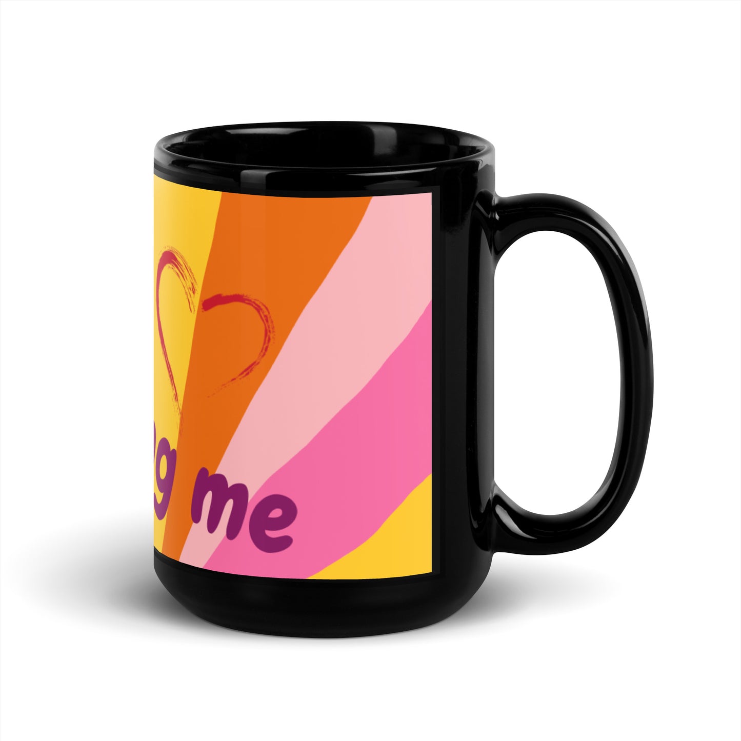 Sun Rays Glossy Mug - Loving U Loving me