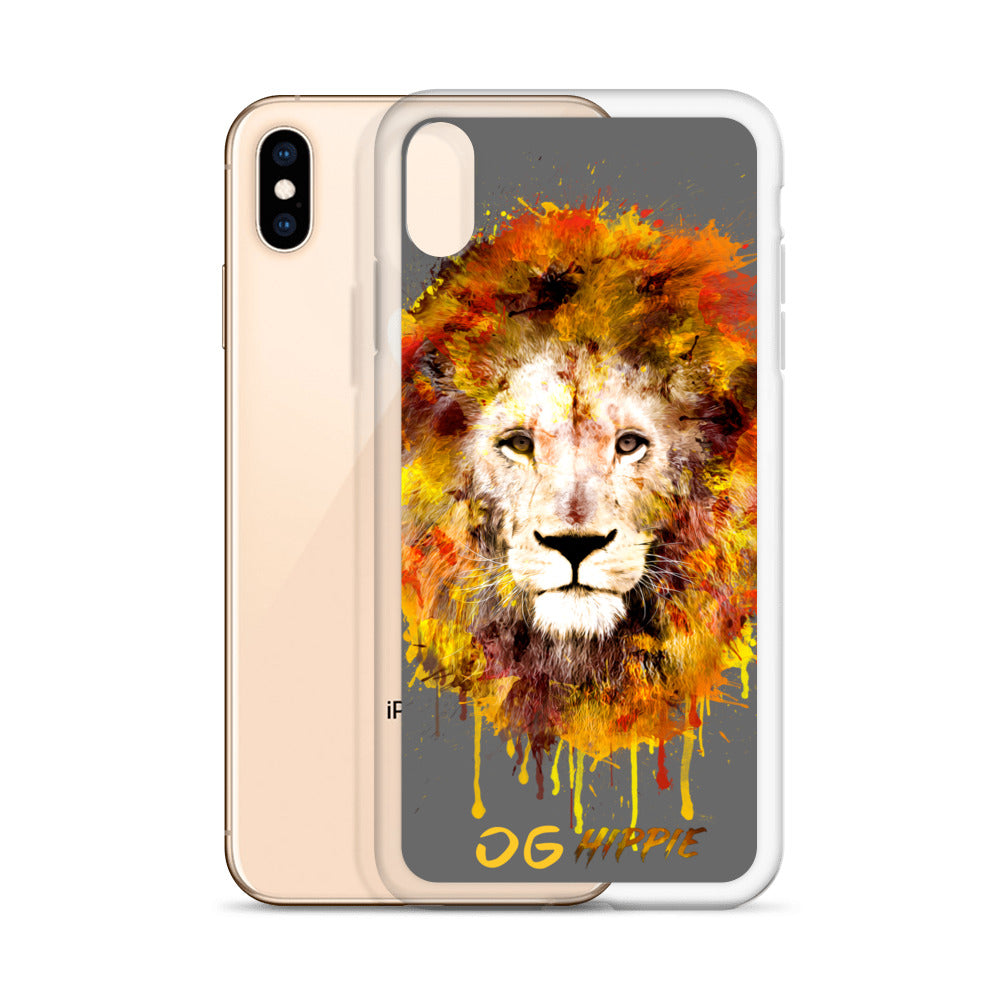 Gray Clear iPhone Case