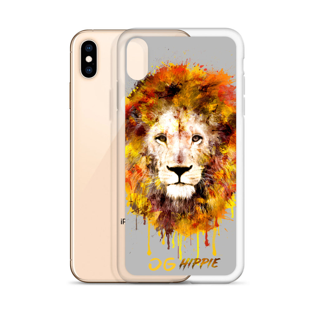 Silver Clear iPhone Case