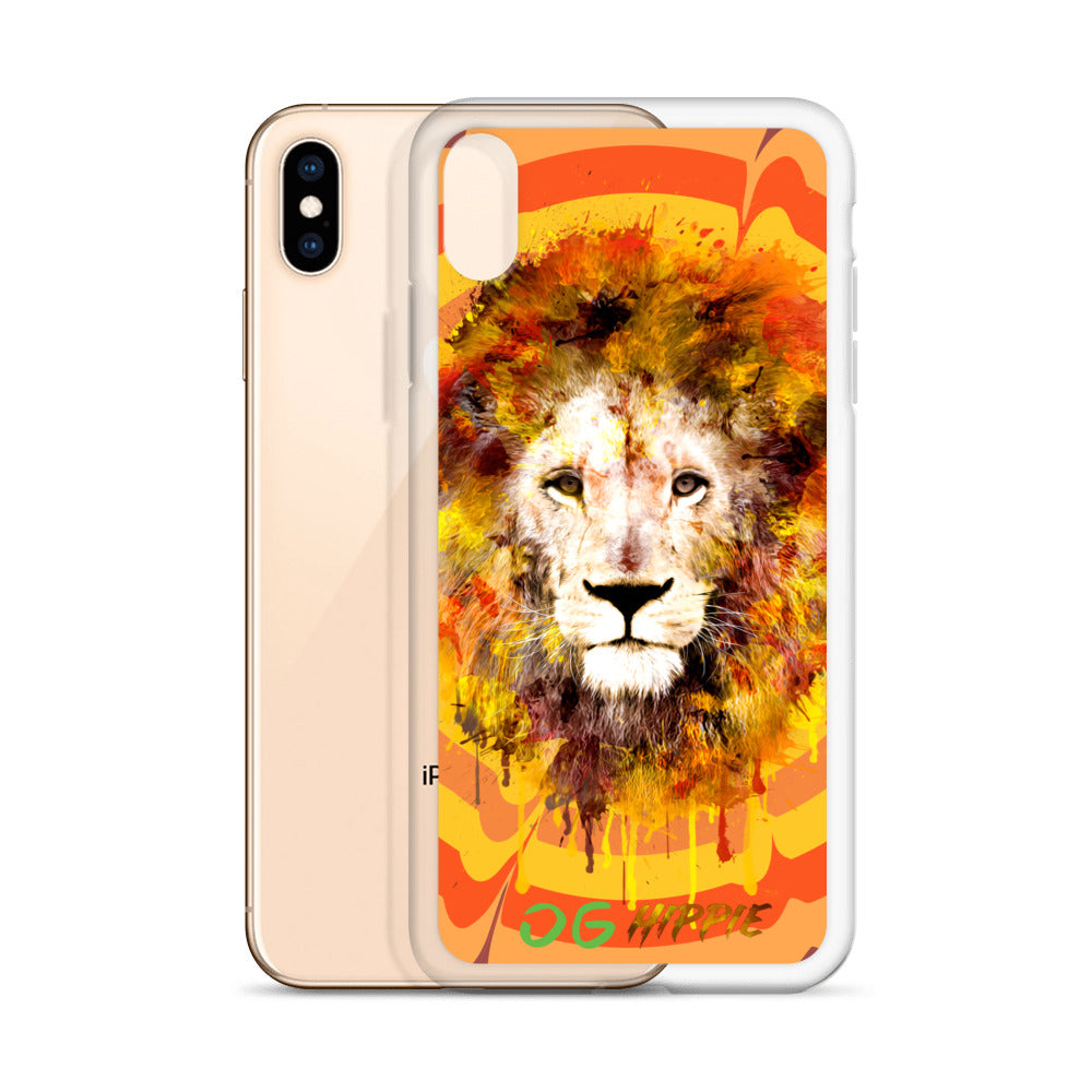 Sunny Flower Clear iPhone Case