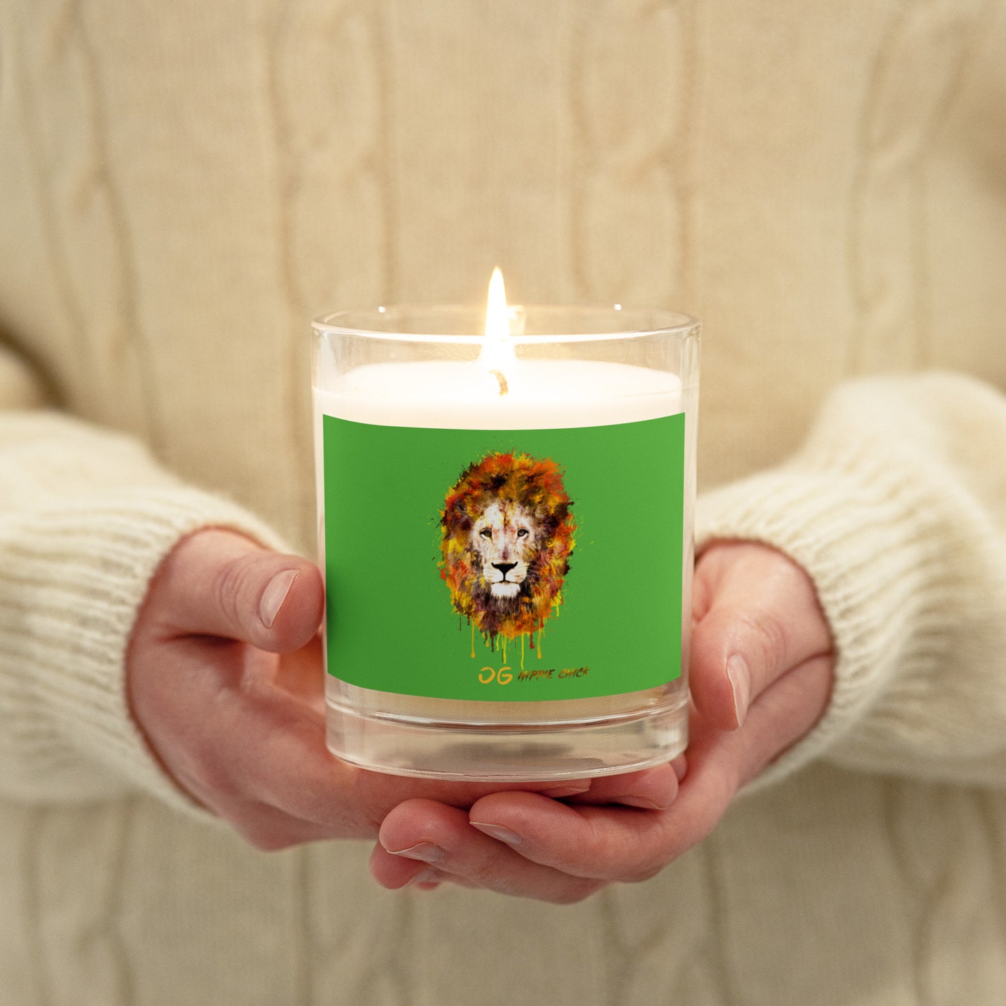 Grinch Candle