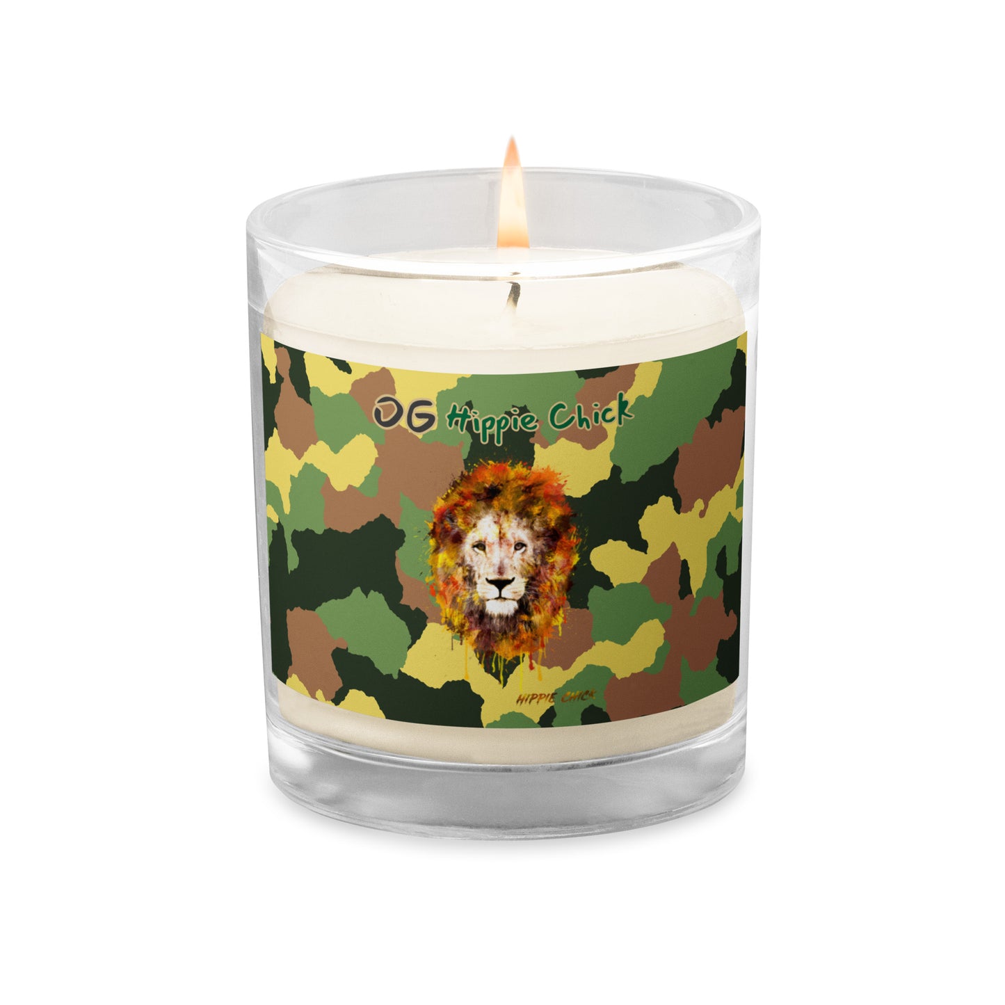 Army Camo Candle