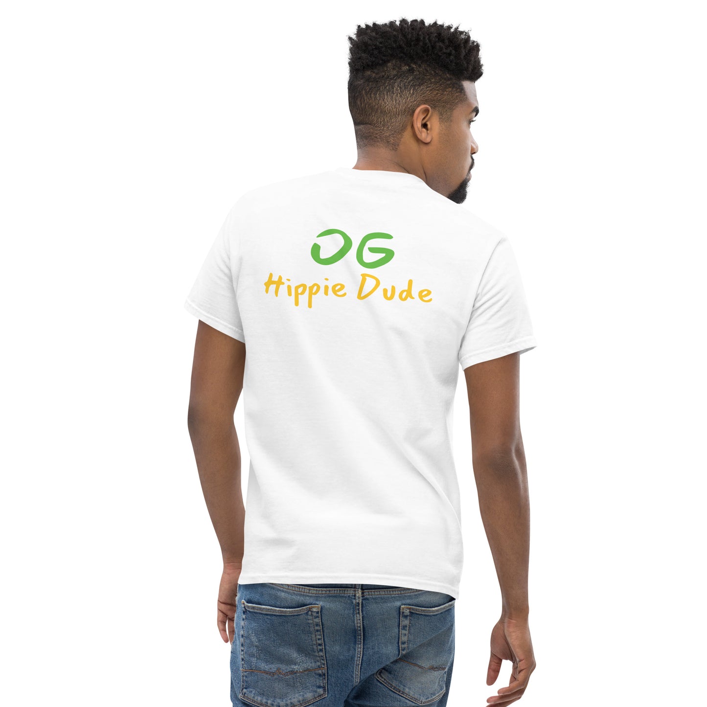 Men's Classic T-shirt - OG Hippie Dude