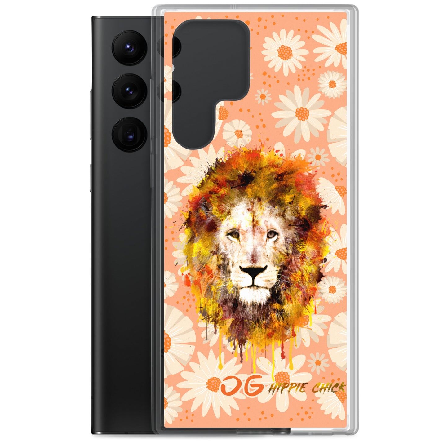 Peach Daisies Samsung Case