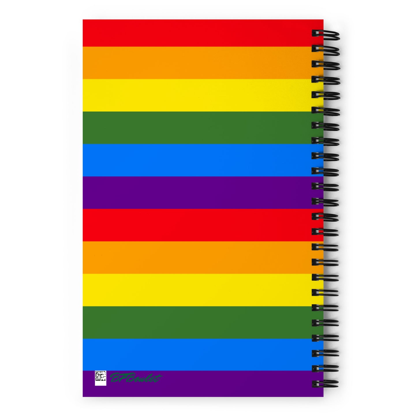 Rainbow Spiral Notebook