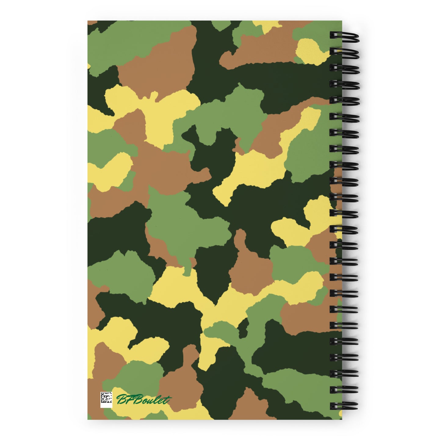 Army Camo Spiral Notebook