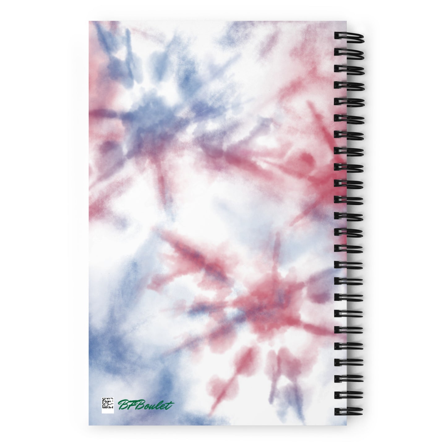 Tie Dye Spiral Notebook