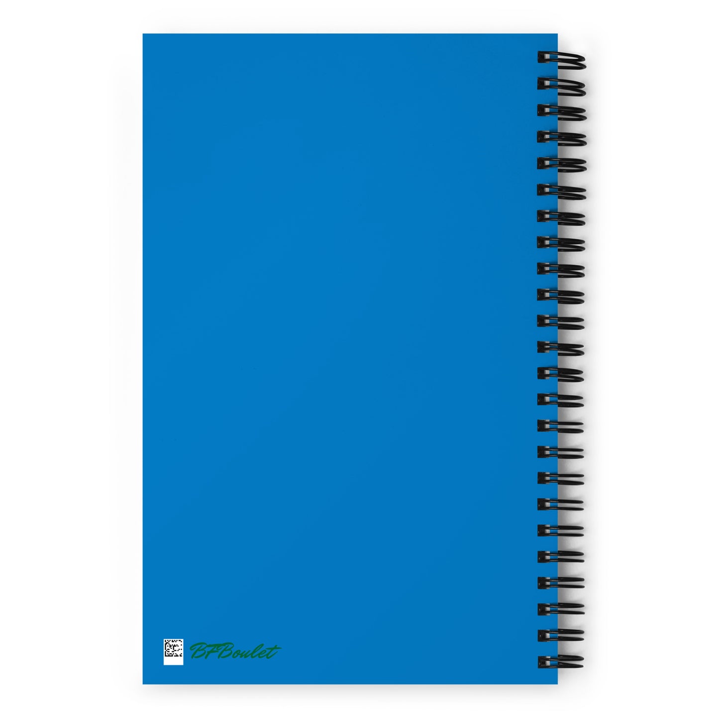 Blue Spiral Notebook