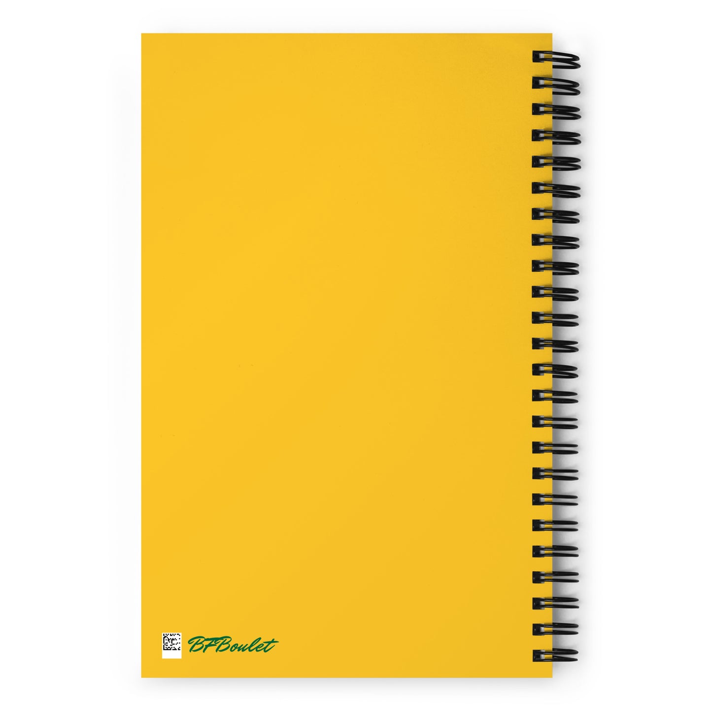 Yellow Spiral Notebook