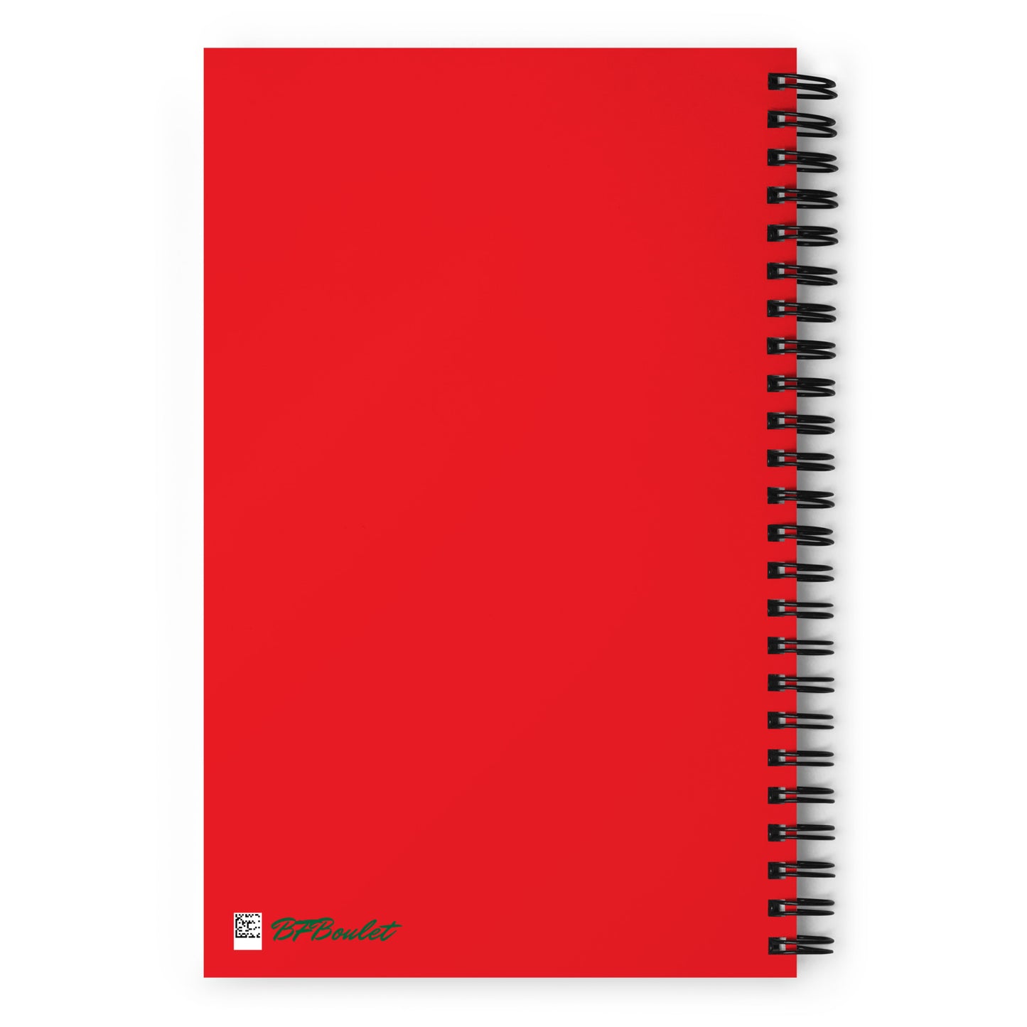 Red Spiral Notebook