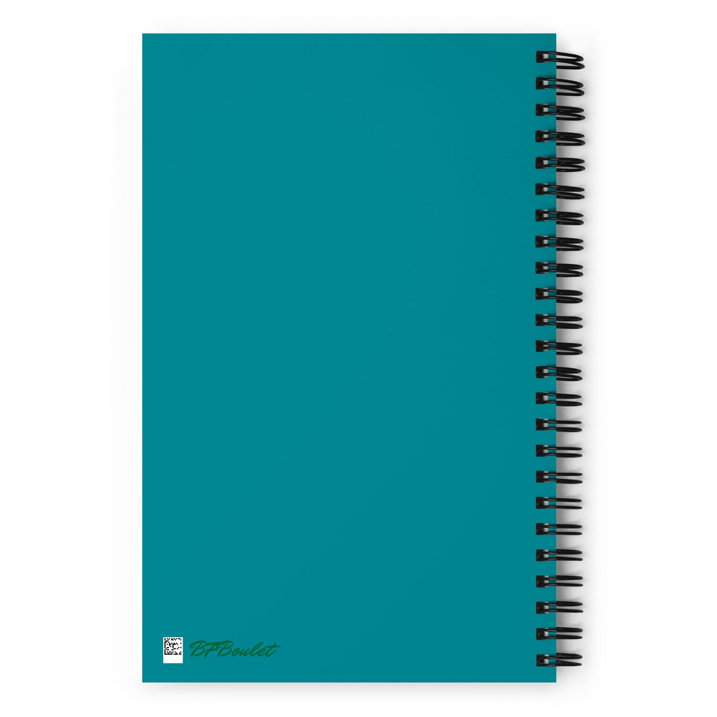 Teal Spiral Notebook