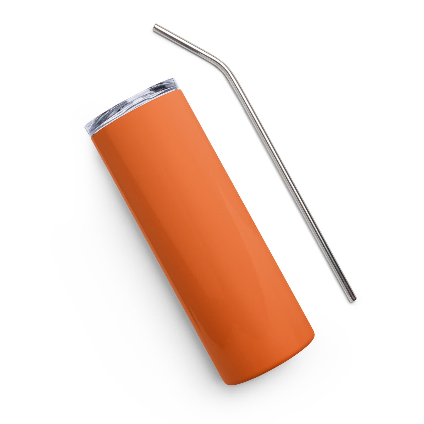 Orange Stainless Steel Tumbler