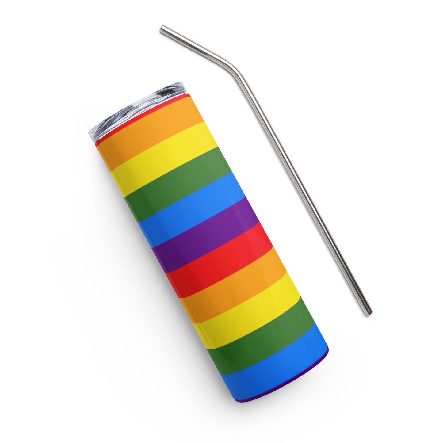 Gobelet en acier inoxydable arc-en-ciel