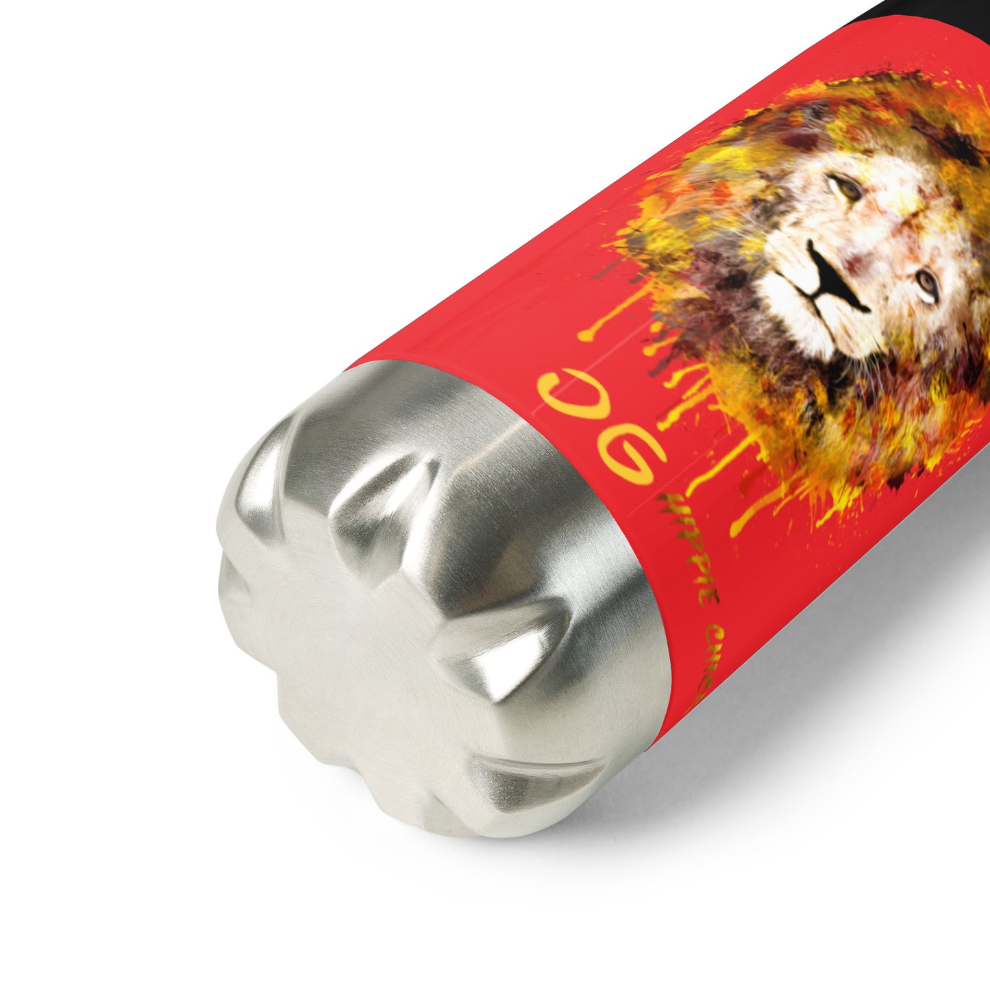 Red Stainless Steel Water Bottle