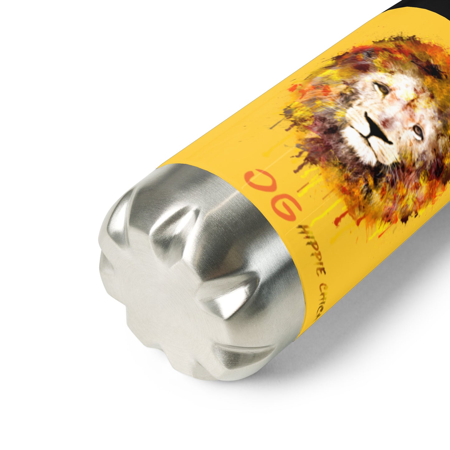 Yellow Stainless Steel Water Bottle
