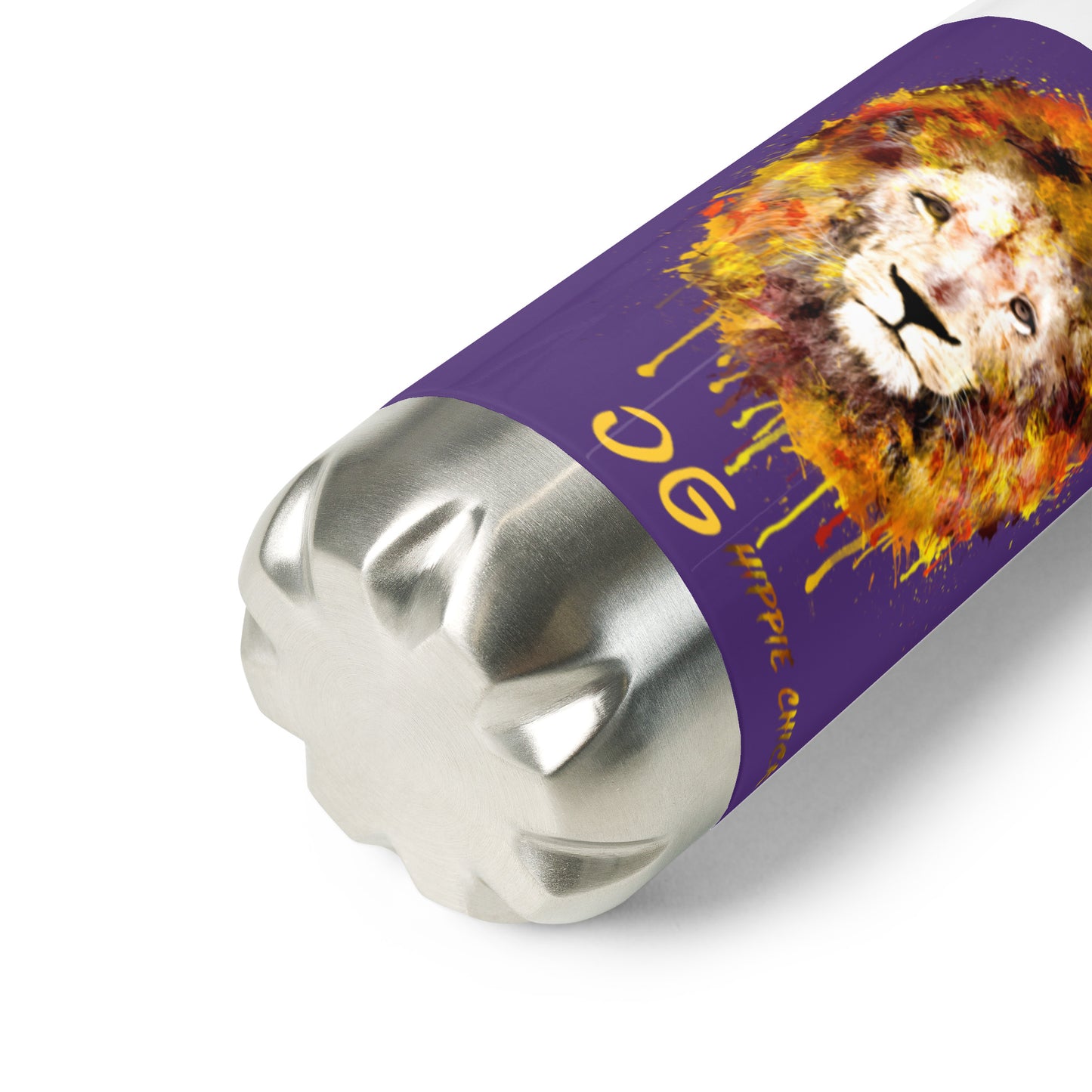 Purple Stainless Steel Water Bottle