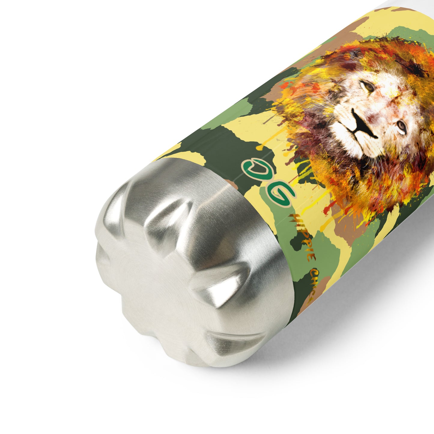 Army Camo Stainless Steel Water Bottle