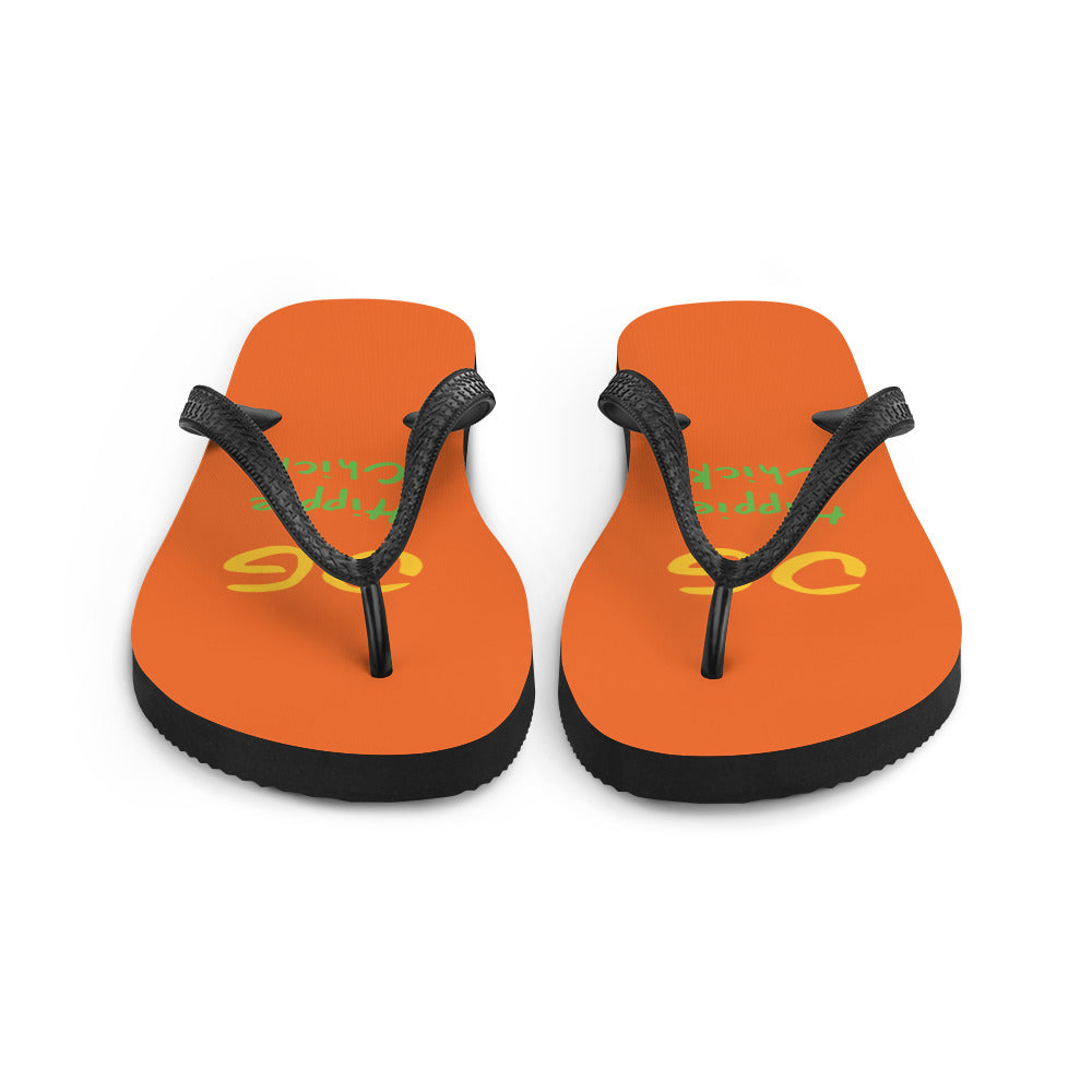 Orange Flip-Flops