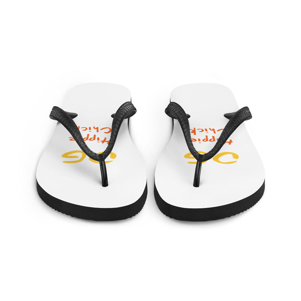 White Flip-Flops