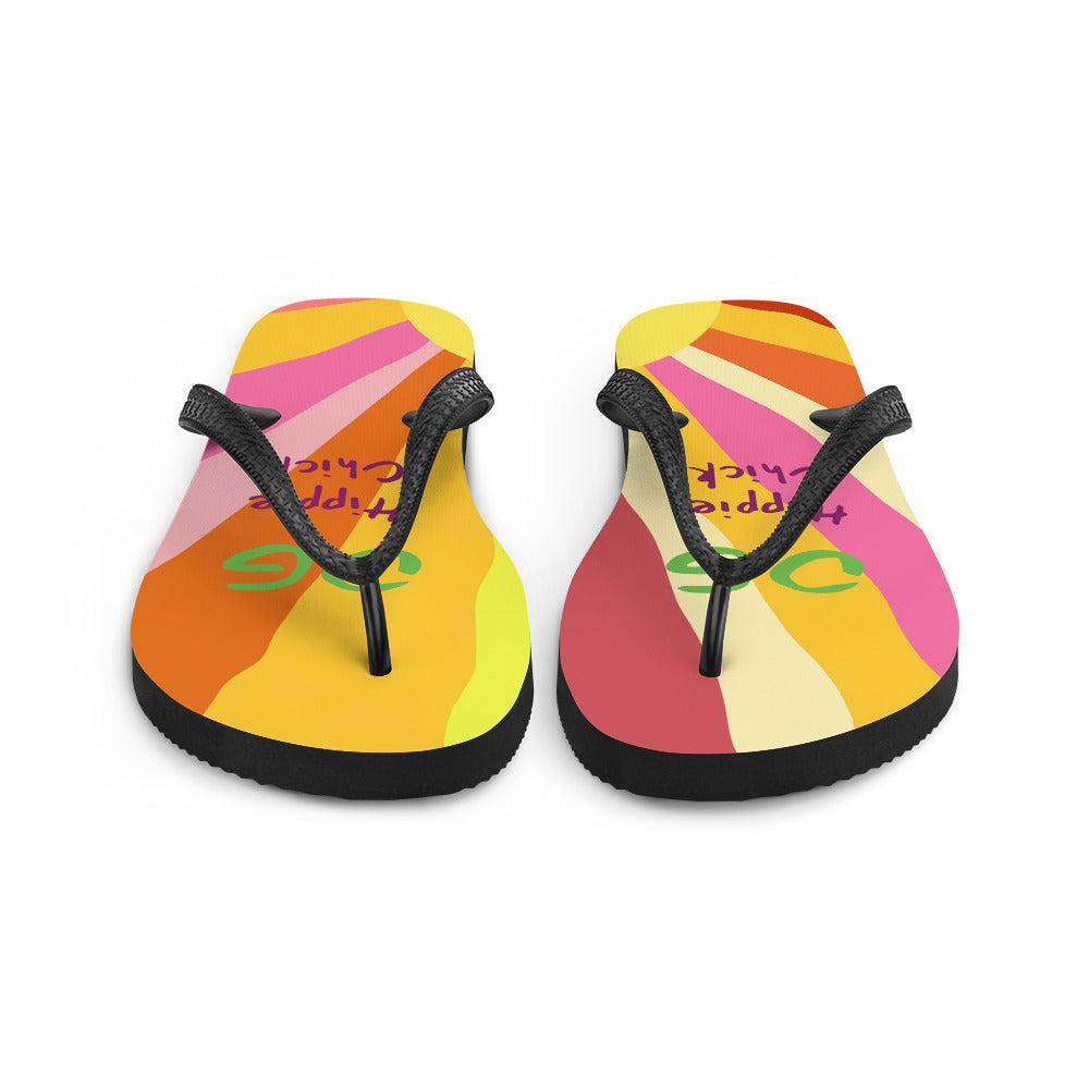 Sun Rays Flip-Flops
