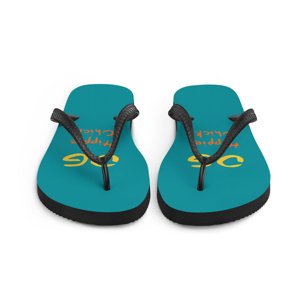 Teal Flip-Flops