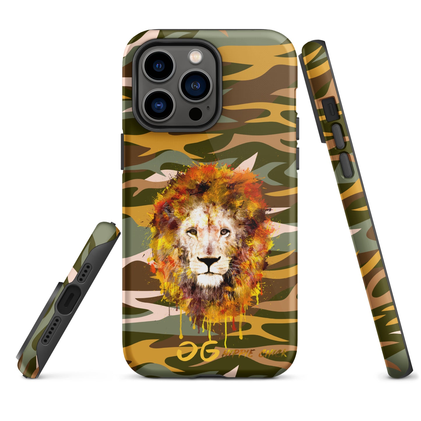 Camo Rays iPhone Case