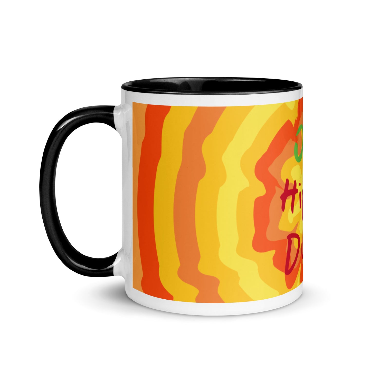 Sunny Flower Color Mug - OG Hippie Dude