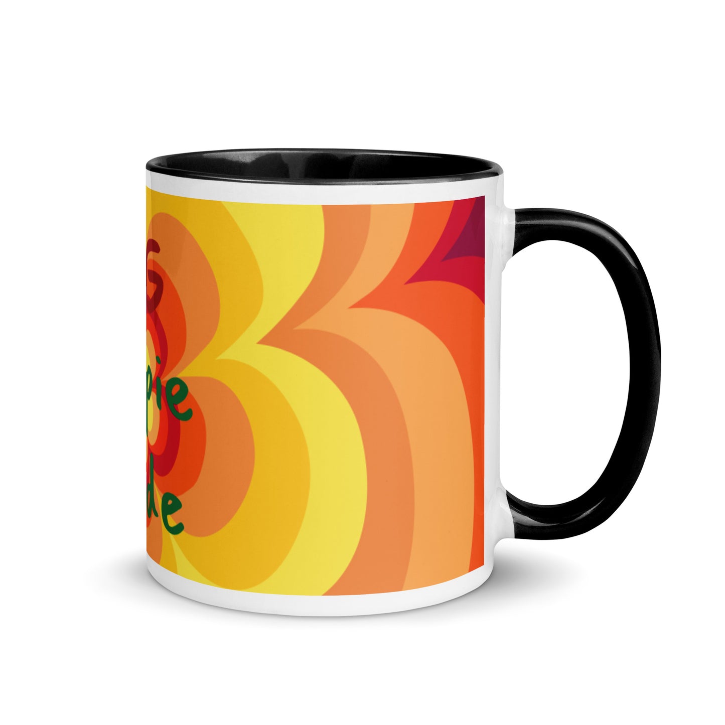 Sunny Flower 2 Color Mug - OG Hippie Dude