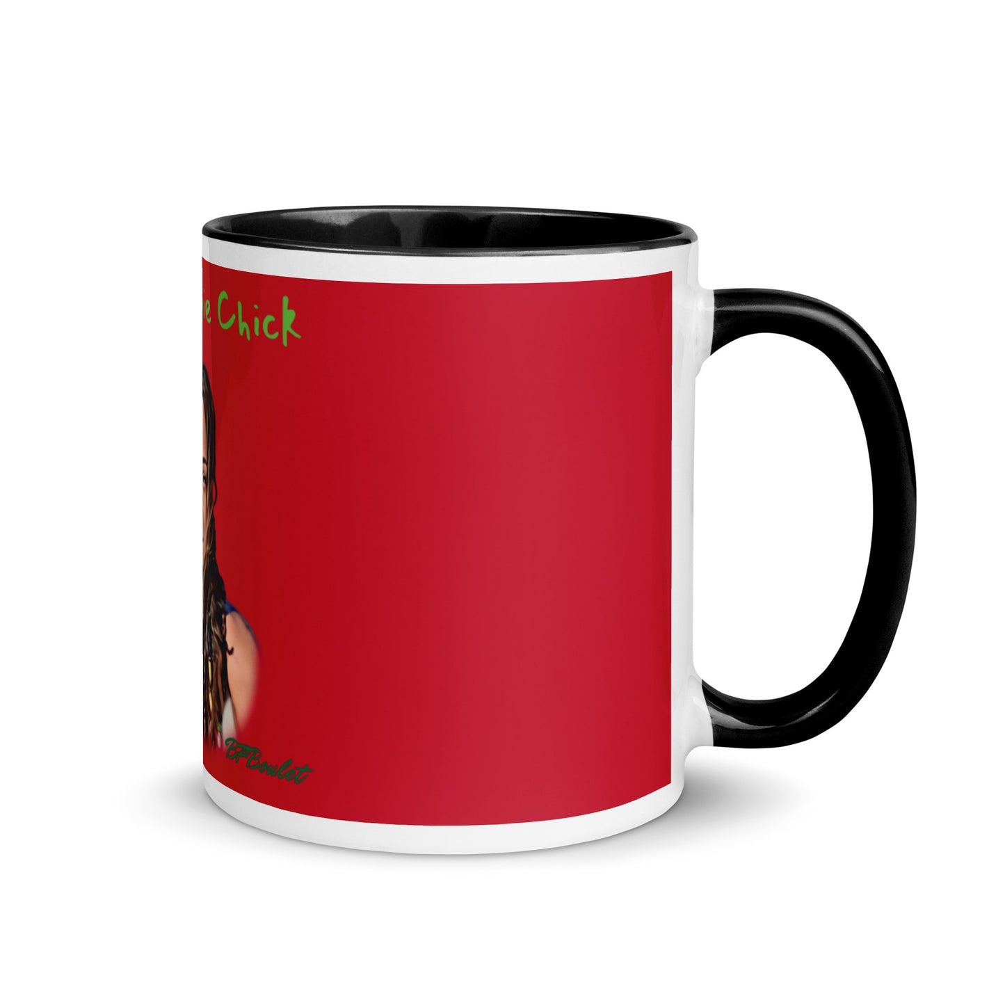Maroon Color Mug - OG Hippie Chick (BFBoulet)