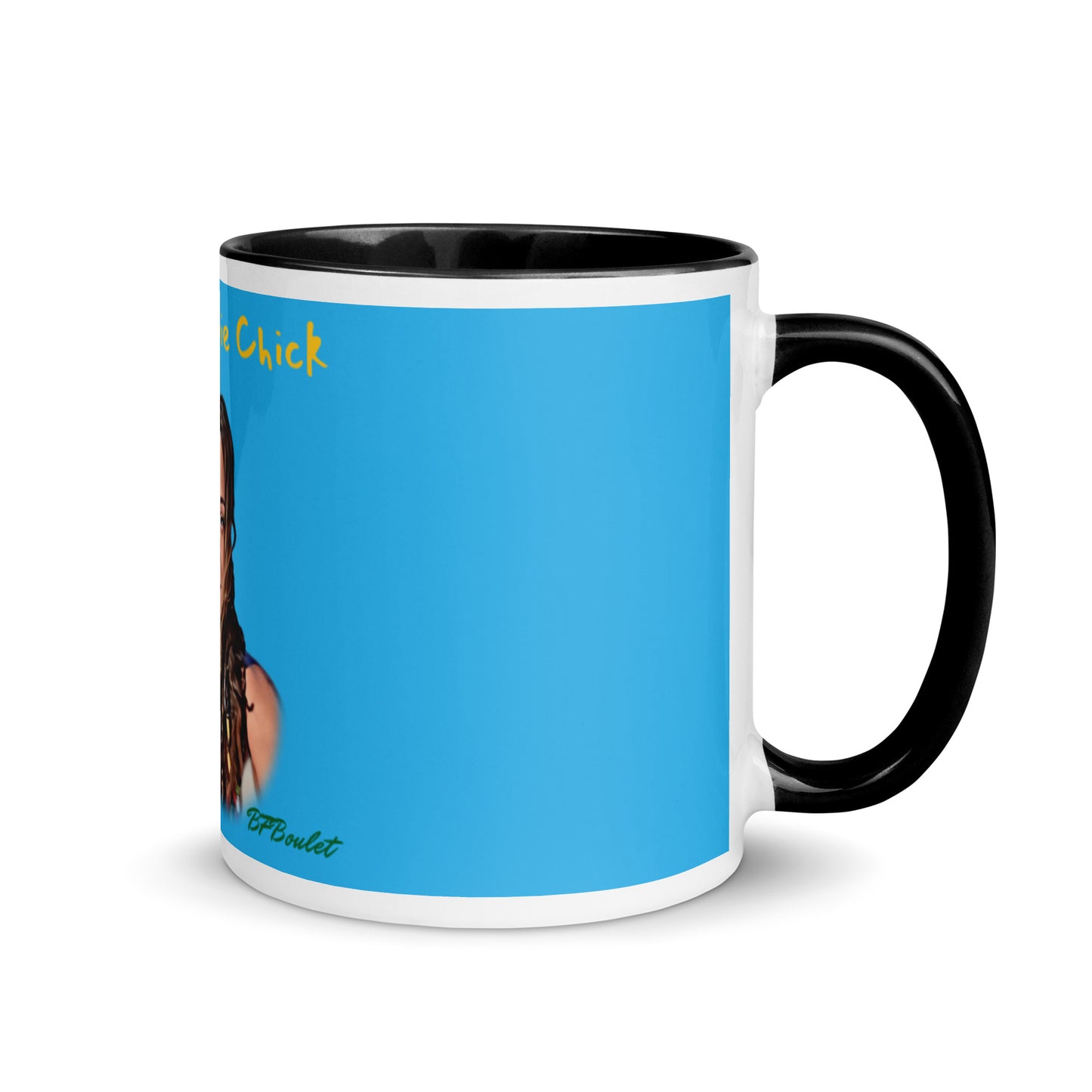 Sky Blue Color Mug - OG Hippie Chick (BFBoulet)