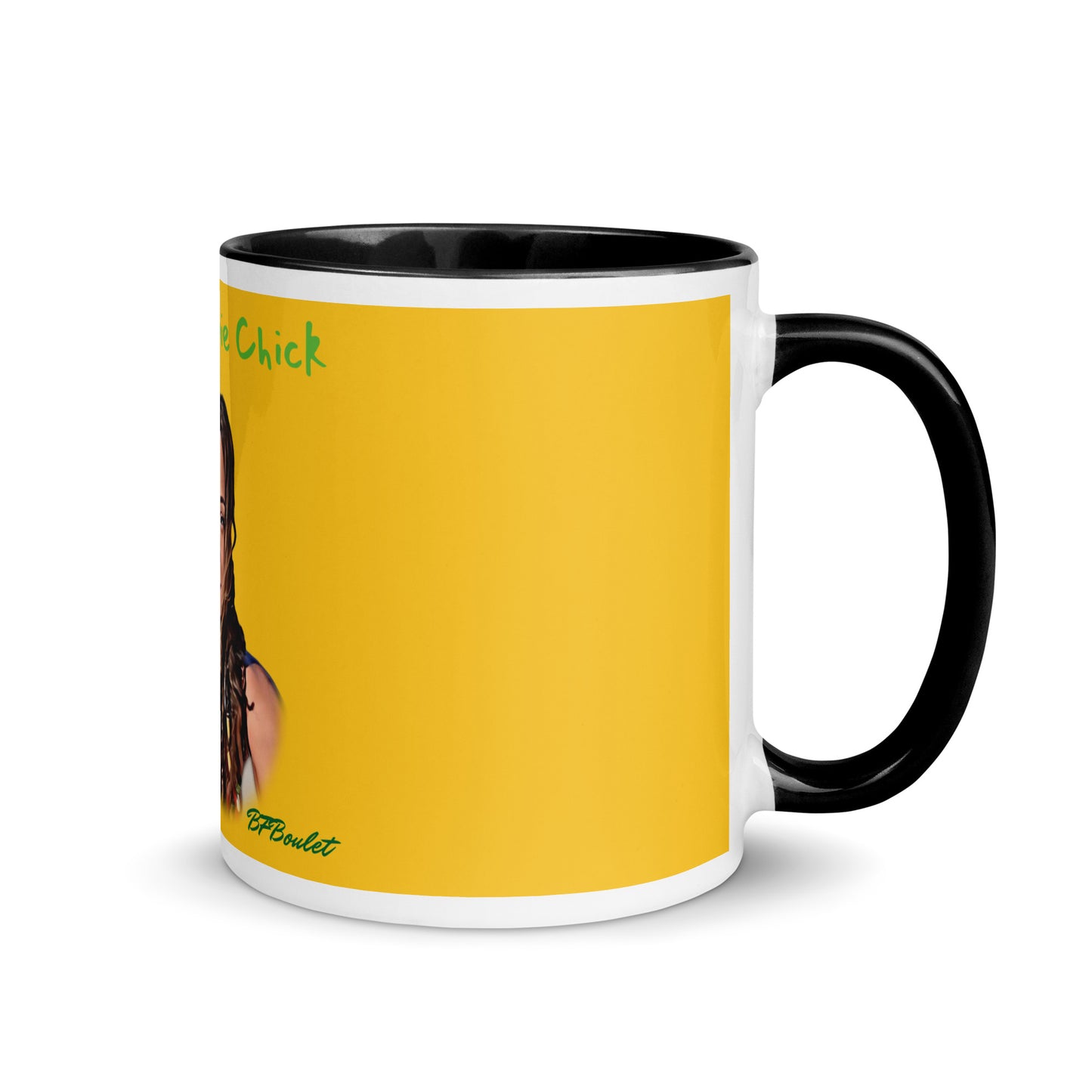 Yellow Color Mug - OG Hippie Chick (BFBoulet)