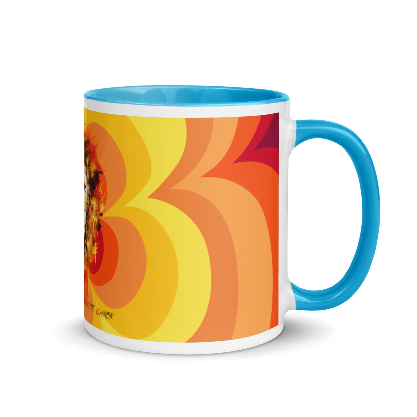 Sunny Flower 2 Color Mug - OG Hippie Chick