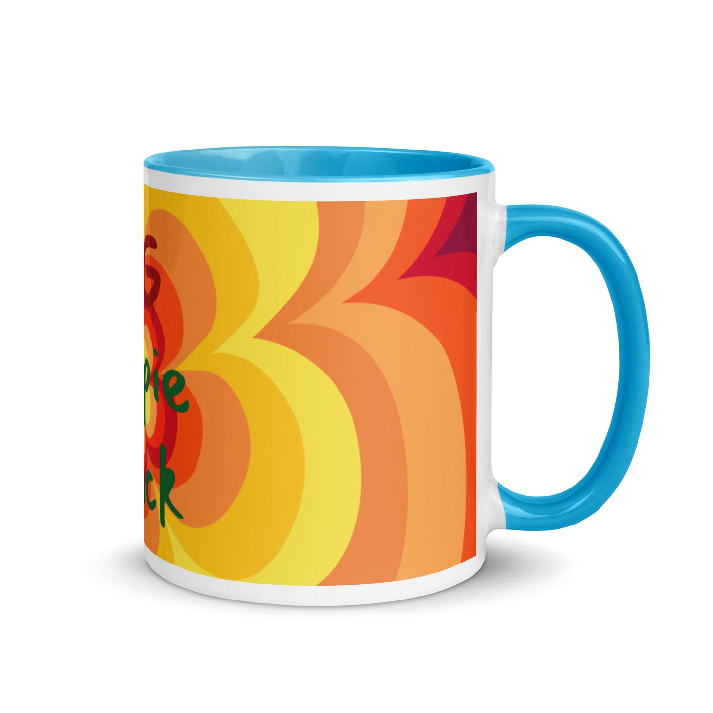 Sunny Flower 2 Color Mug - OG Hippie Chick