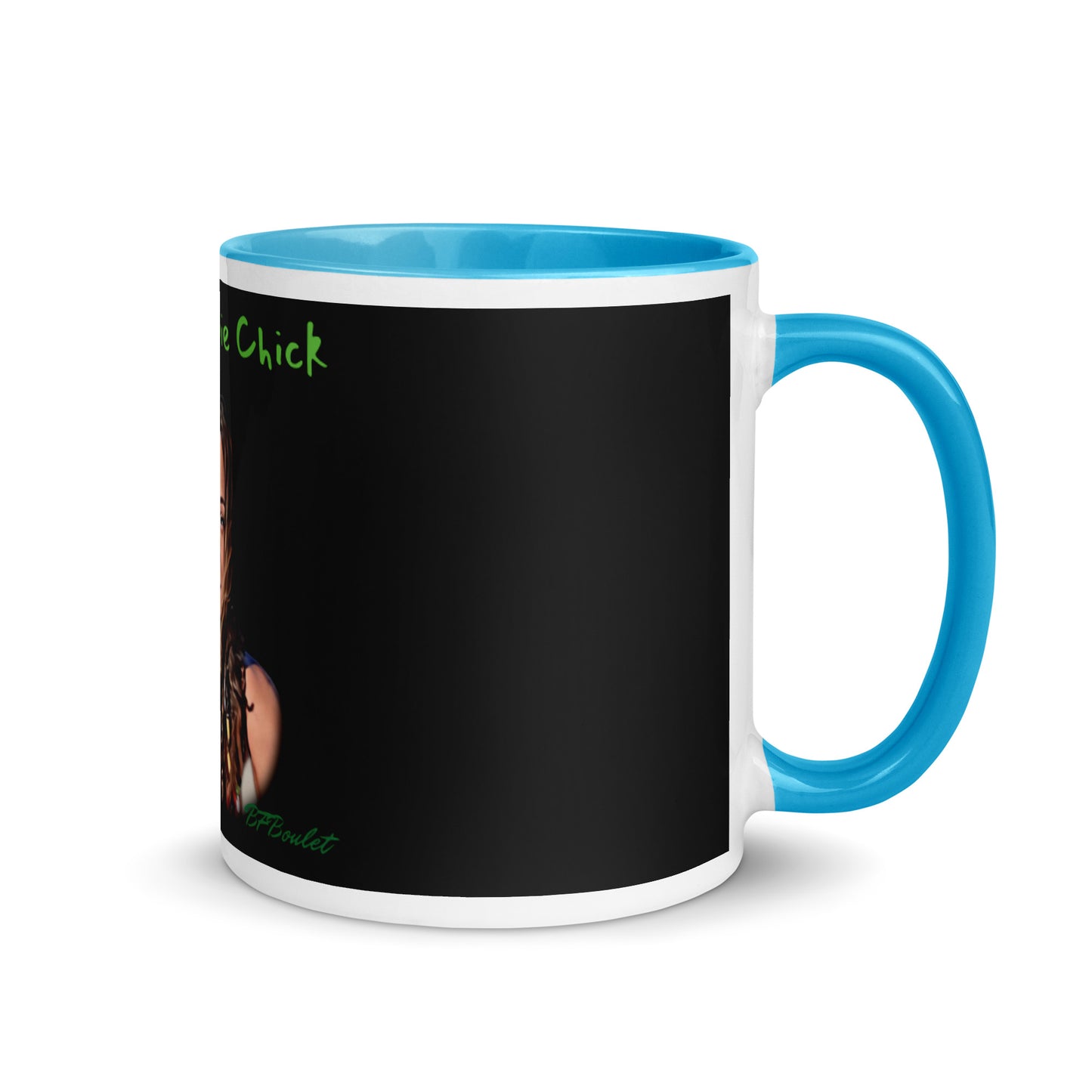 Black Color Mug - OG Hippie Chick (BFBoulet)