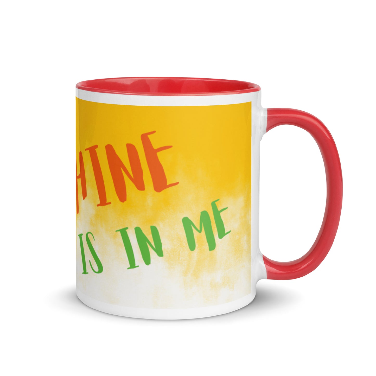 Sunny Day Color Mug - The Sunshine is in me