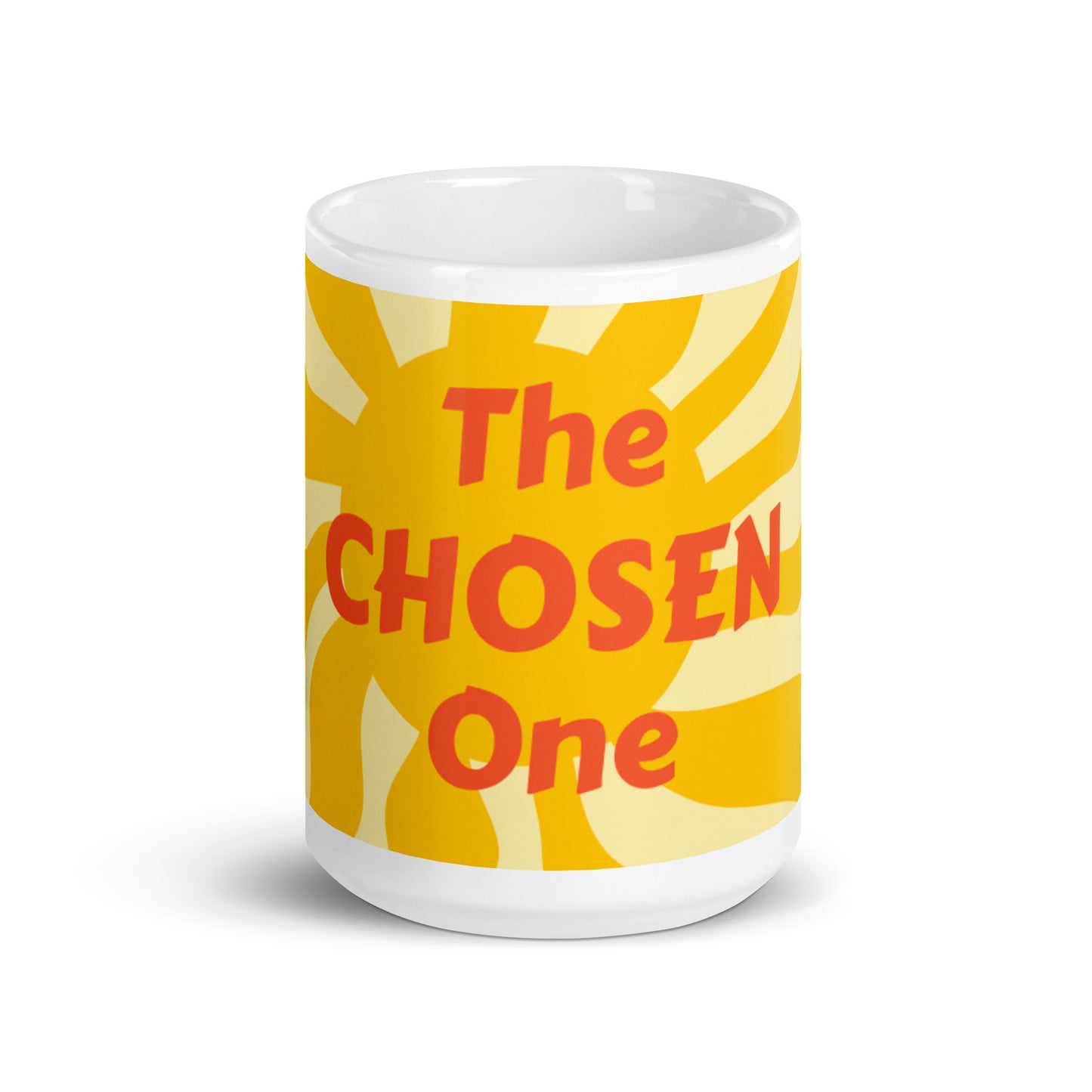Sunshine White Glossy Mug - The Chosen One