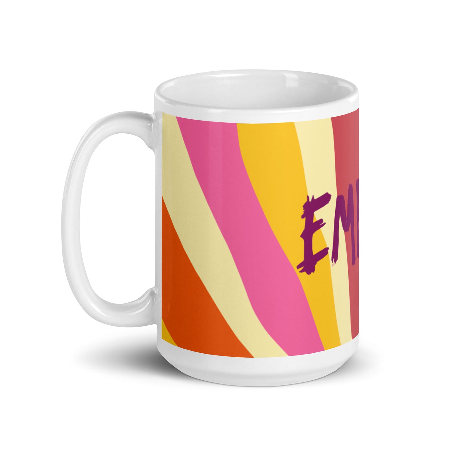Sun Rays White Glossy Mug - Empath