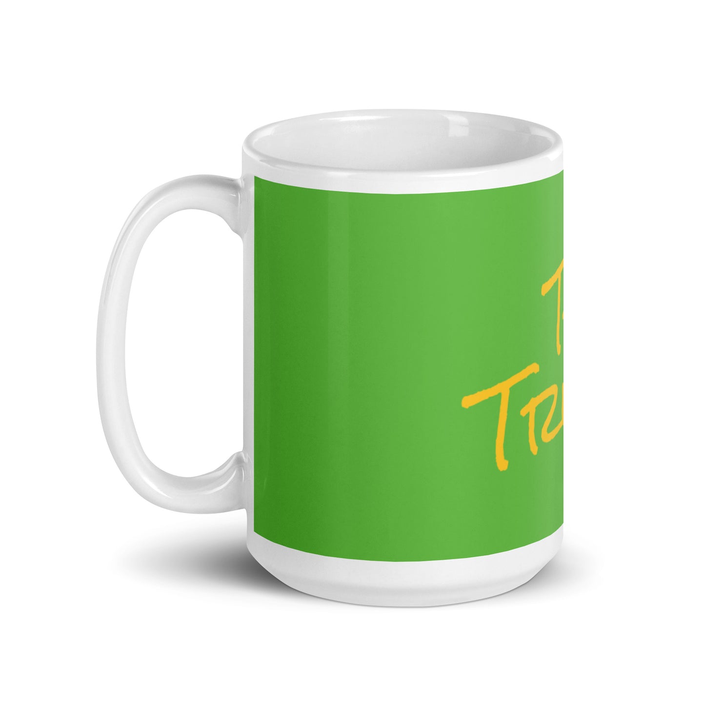 Grinch White Glossy Mug - The Trinity