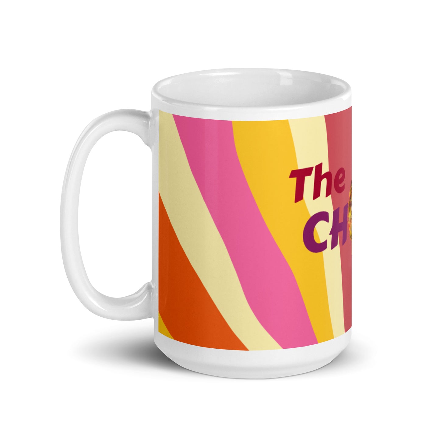 Sun Rays White Glossy Mug - The Chosen One