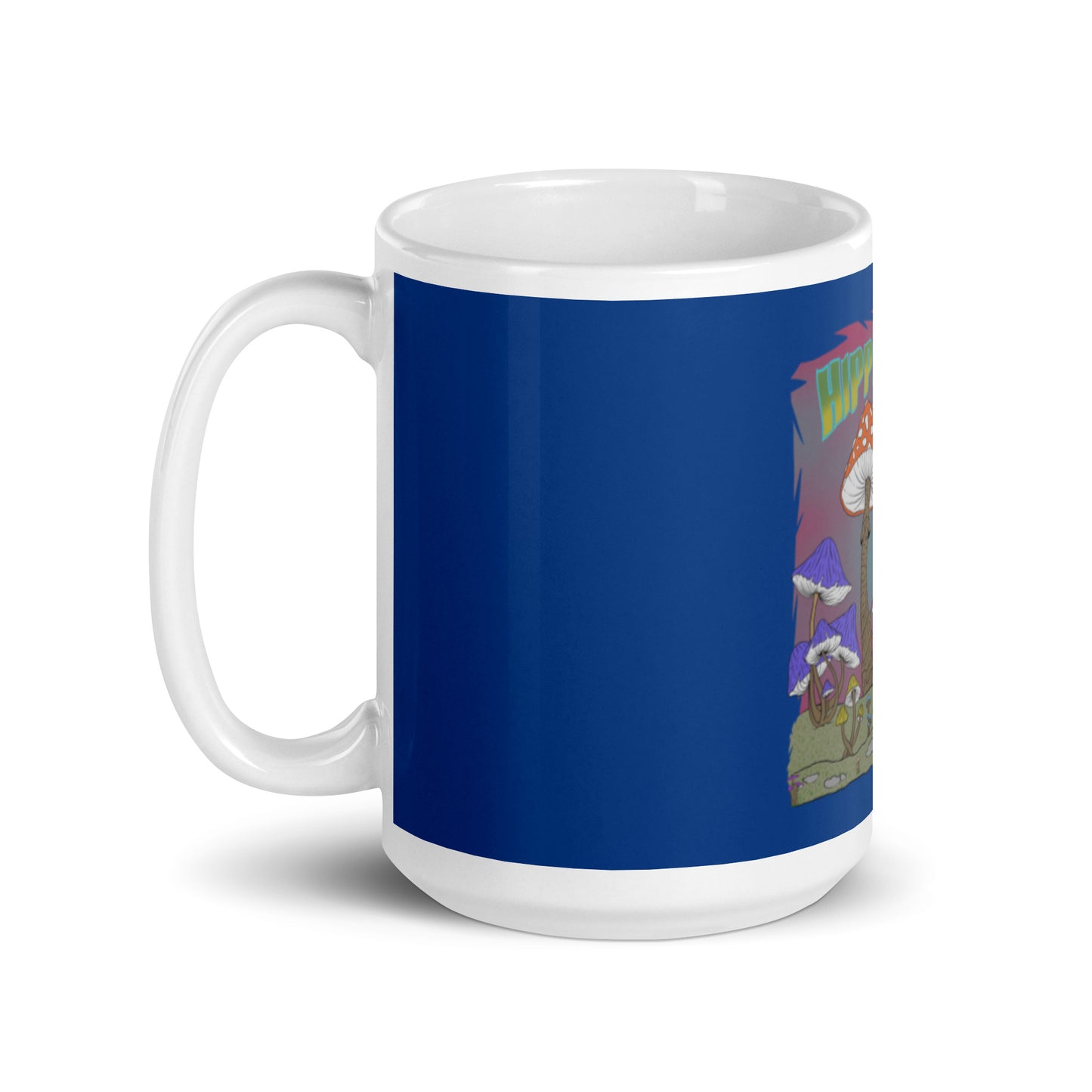 Mug Glossy Blanc Marine - Hippie Chick
